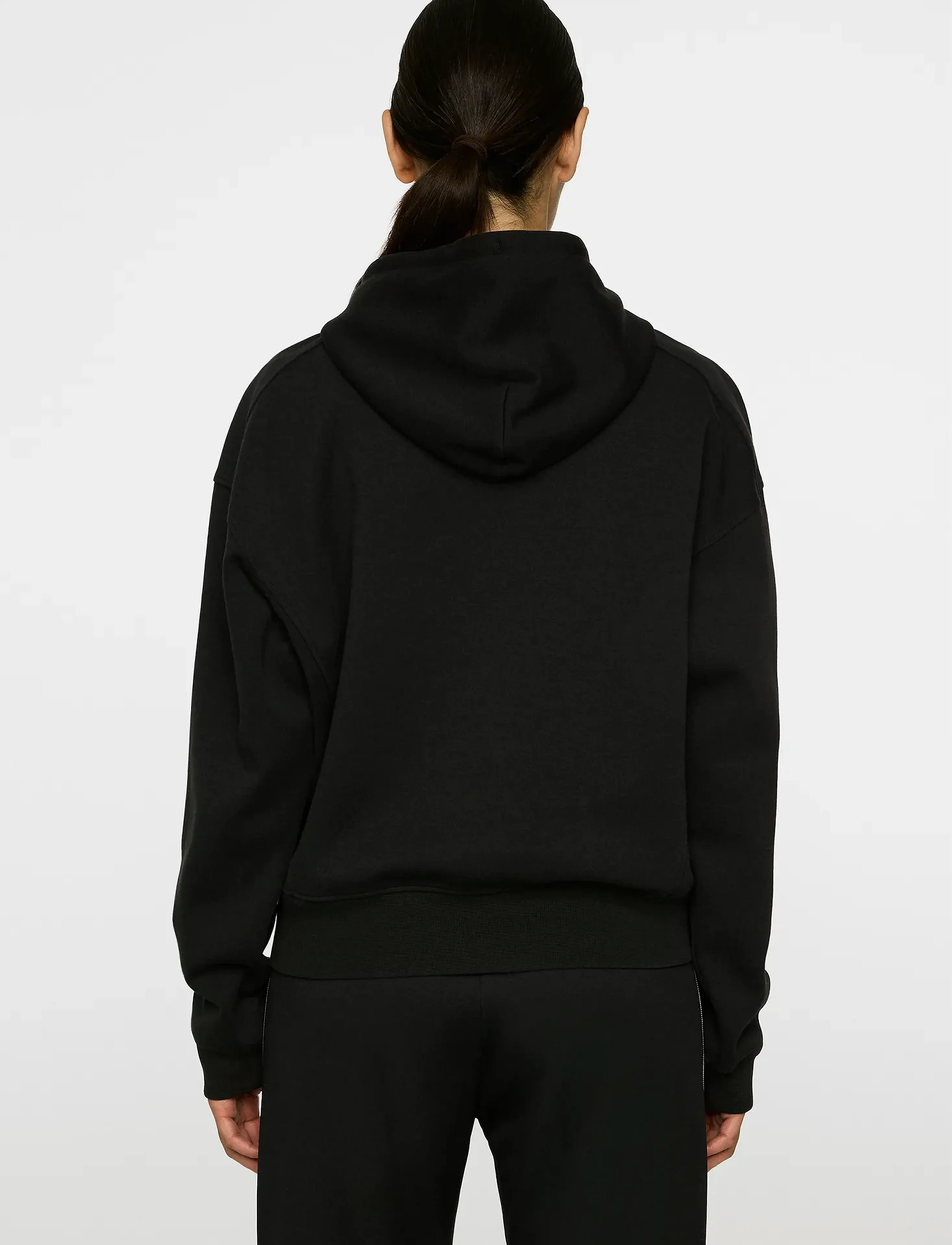 J. Lindeberg - Dawn Hoodie - džemperiai su gobtuvu - black - 3