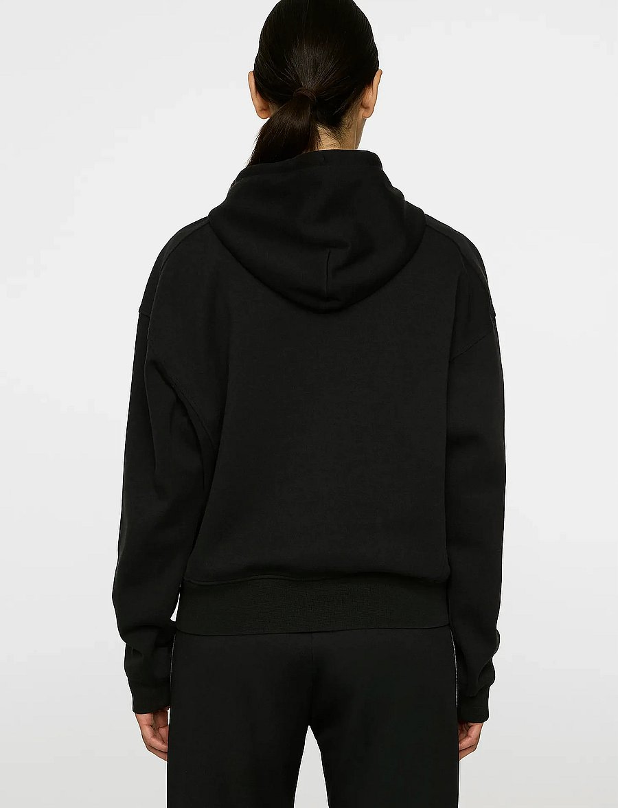 J. Lindeberg - Dawn Hoodie - džemperiai su gobtuvu - black - 3