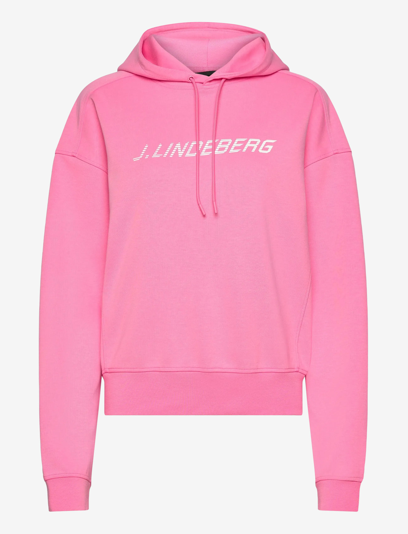 J. Lindeberg - Dawn Hoodie - hettupeysur - eosine pink - 1