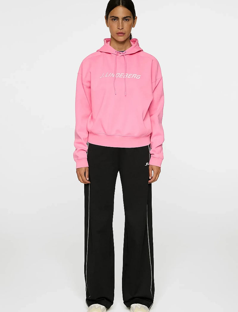 J. Lindeberg - Dawn Hoodie - huvtröjor - eosine pink - 4
