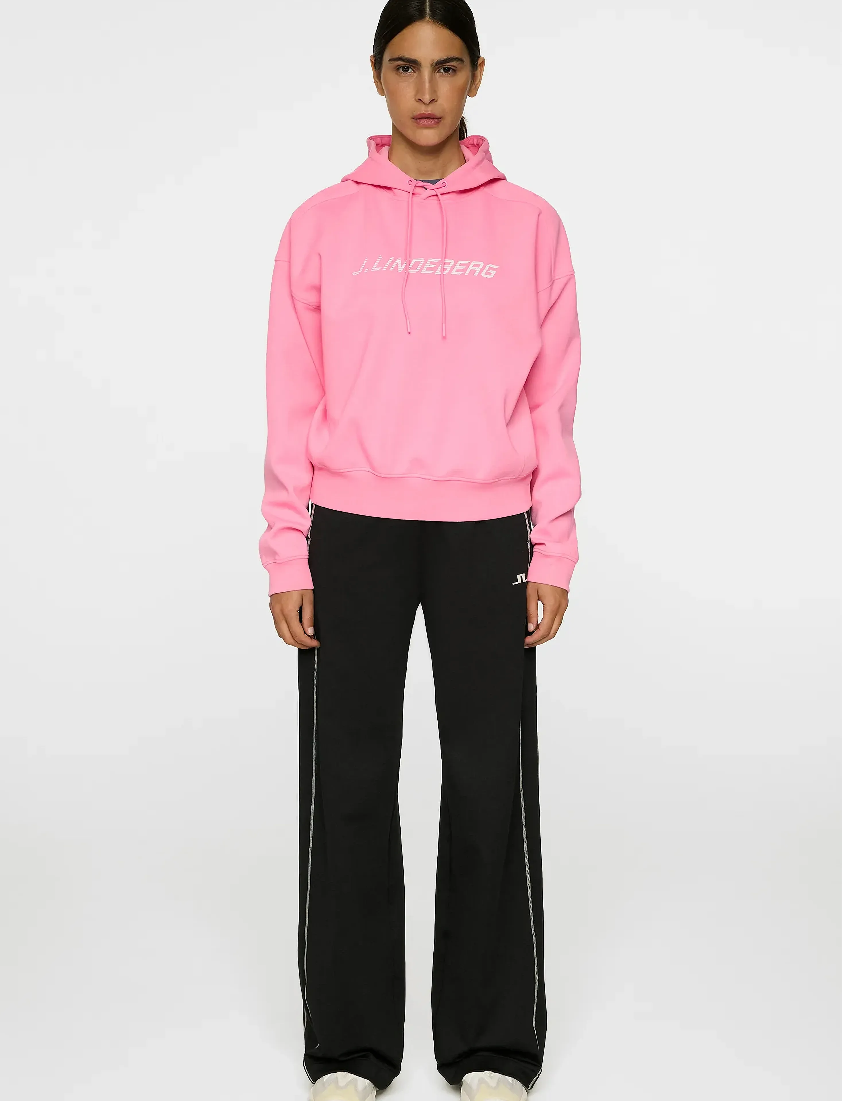J. Lindeberg - Dawn Hoodie - hættetrøjer - eosine pink - 4
