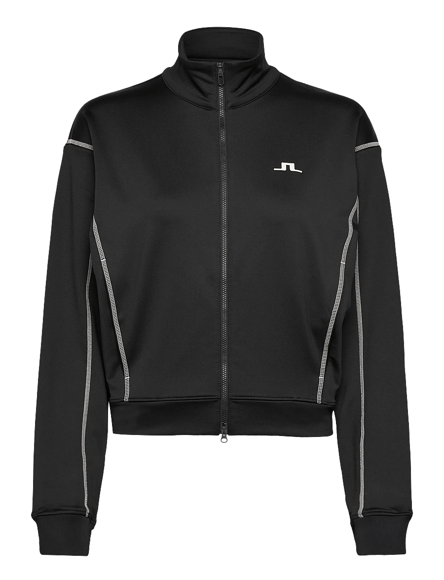 J. Lindeberg - Belinda Track Jacket - friluftsjackor - black - 1