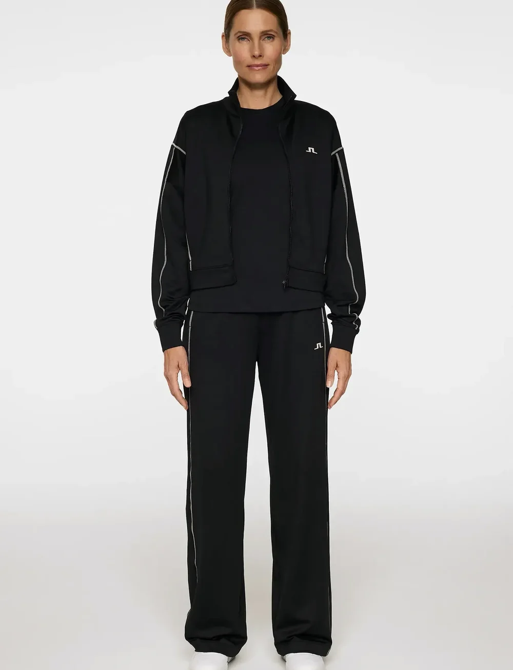 J. Lindeberg - Belinda Track Jacket - friluftsjackor - black - 4