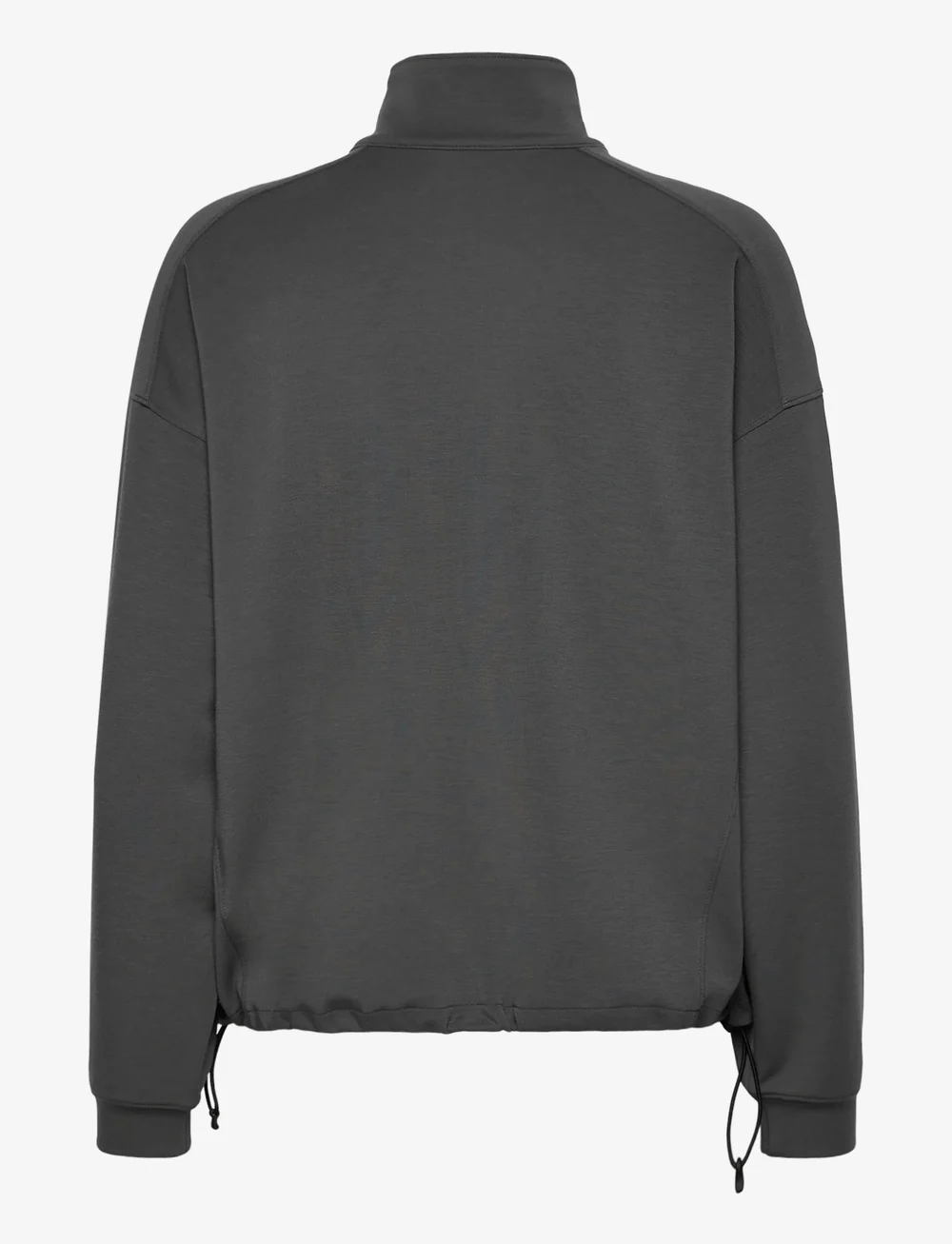 J. Lindeberg - Airy Zip Sweatshirt - hverdags stil - asphalt - 2