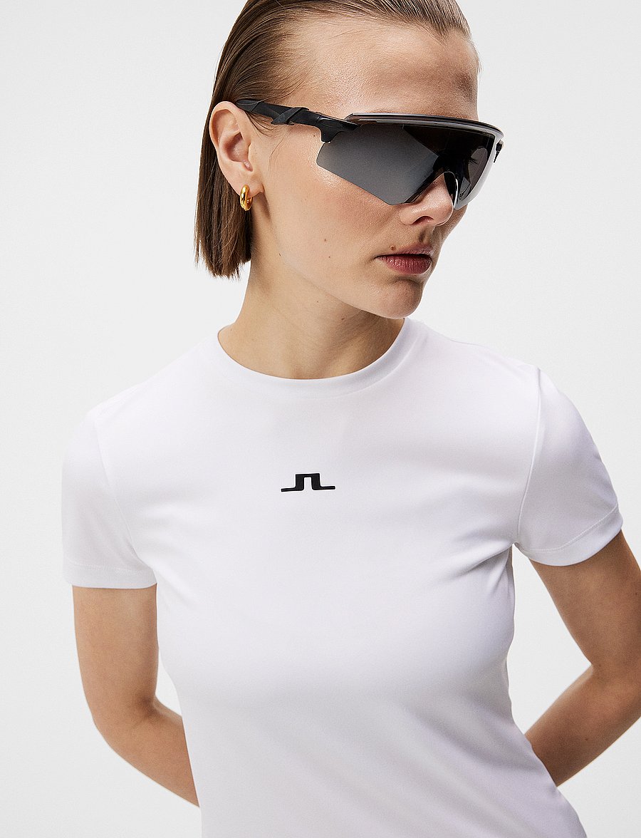 J. Lindeberg - Ada T-shirt - white - 5