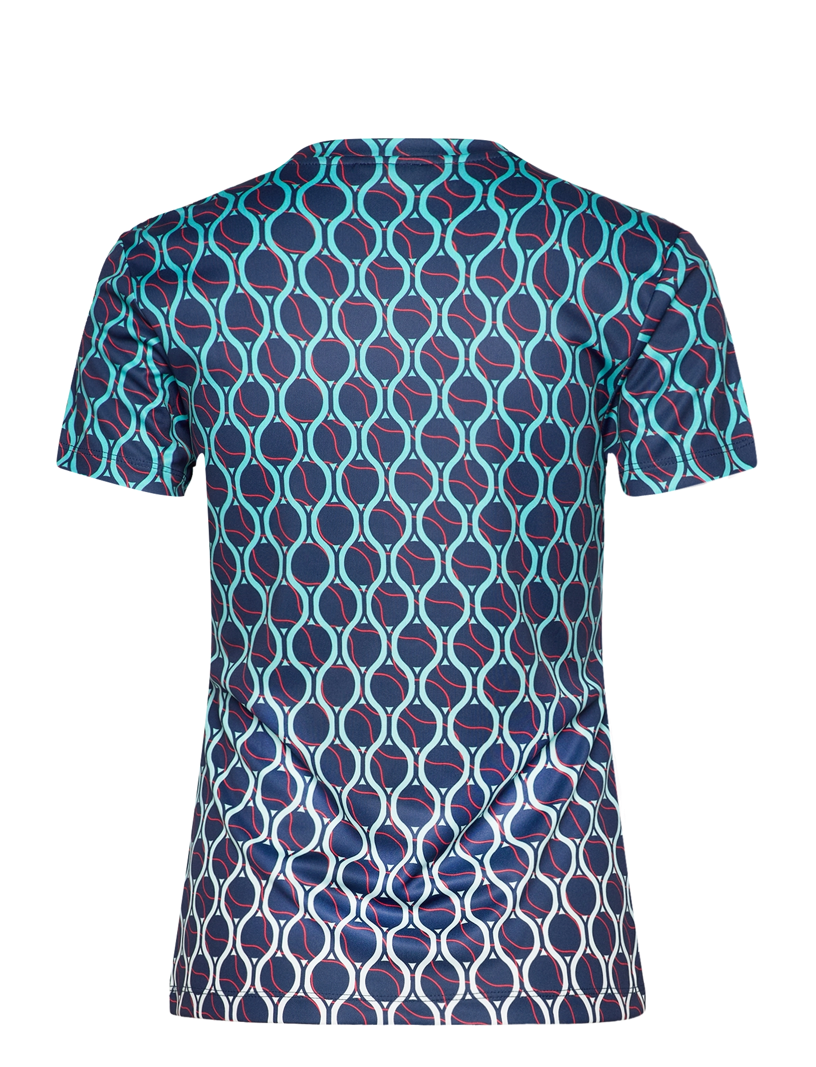 J. Lindeberg - Ada Printed T-shirt - racket fade estate - 2