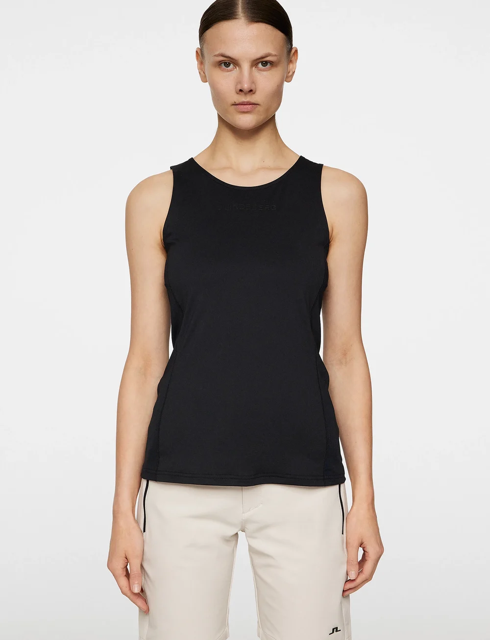 J. Lindeberg - Tanice Top - toppar & t-shirts - black - 0