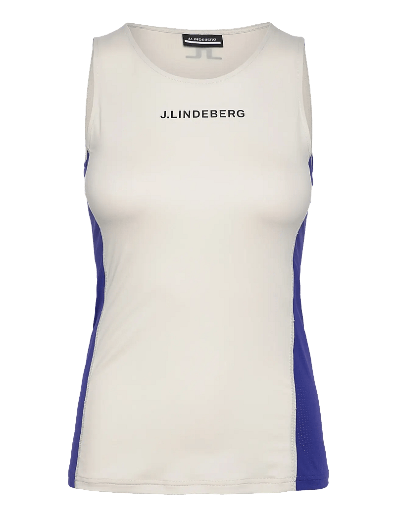 J. Lindeberg - Tanice Top - toppe & t-shirts - moonbeam - 1