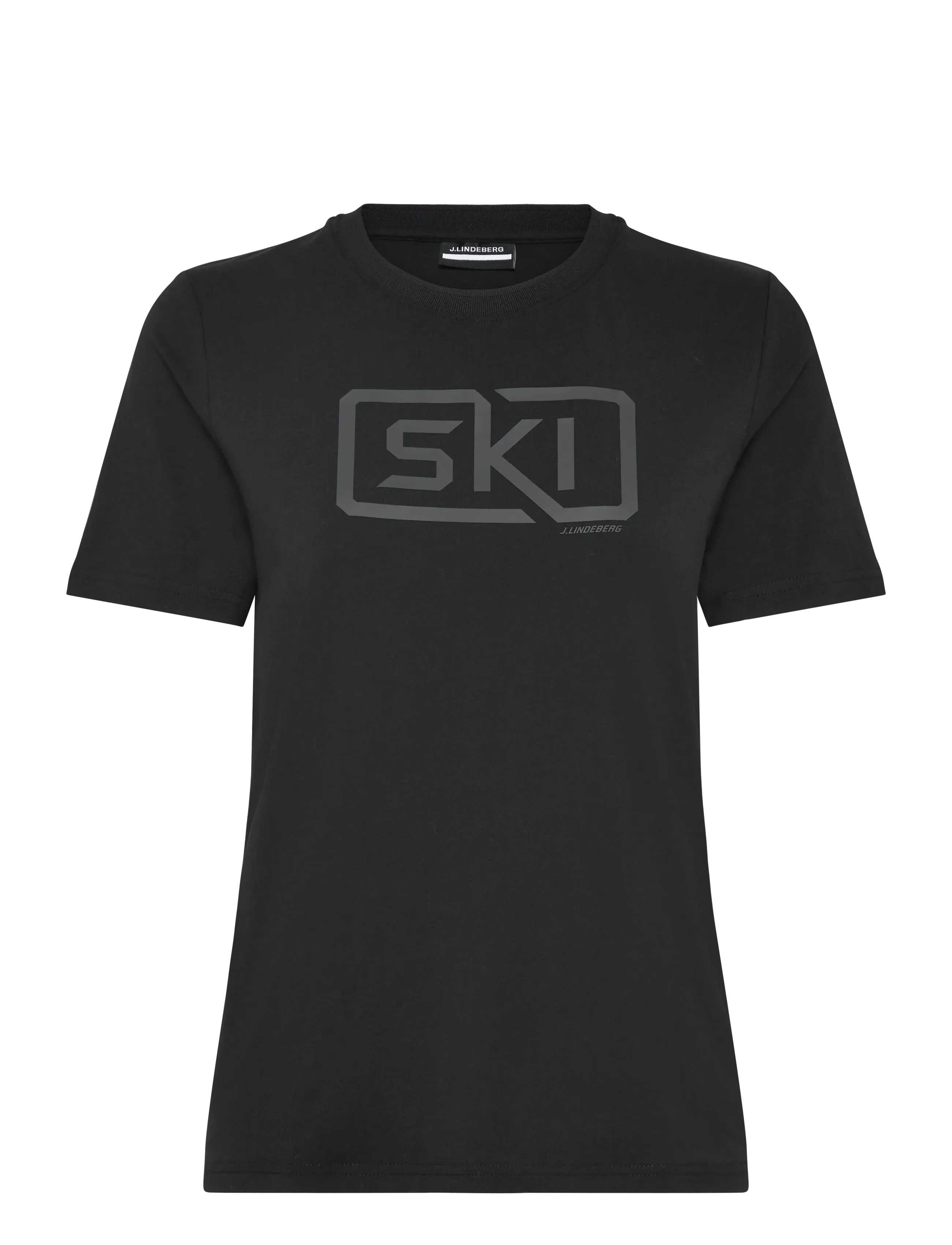 J. Lindeberg Malia T-shirt - Riided - BLACK / black