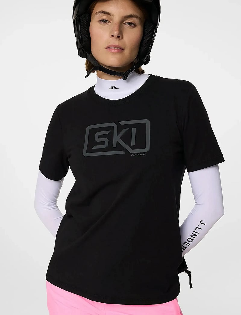 J. Lindeberg - Malia T-shirt - t-shirts - black - 5