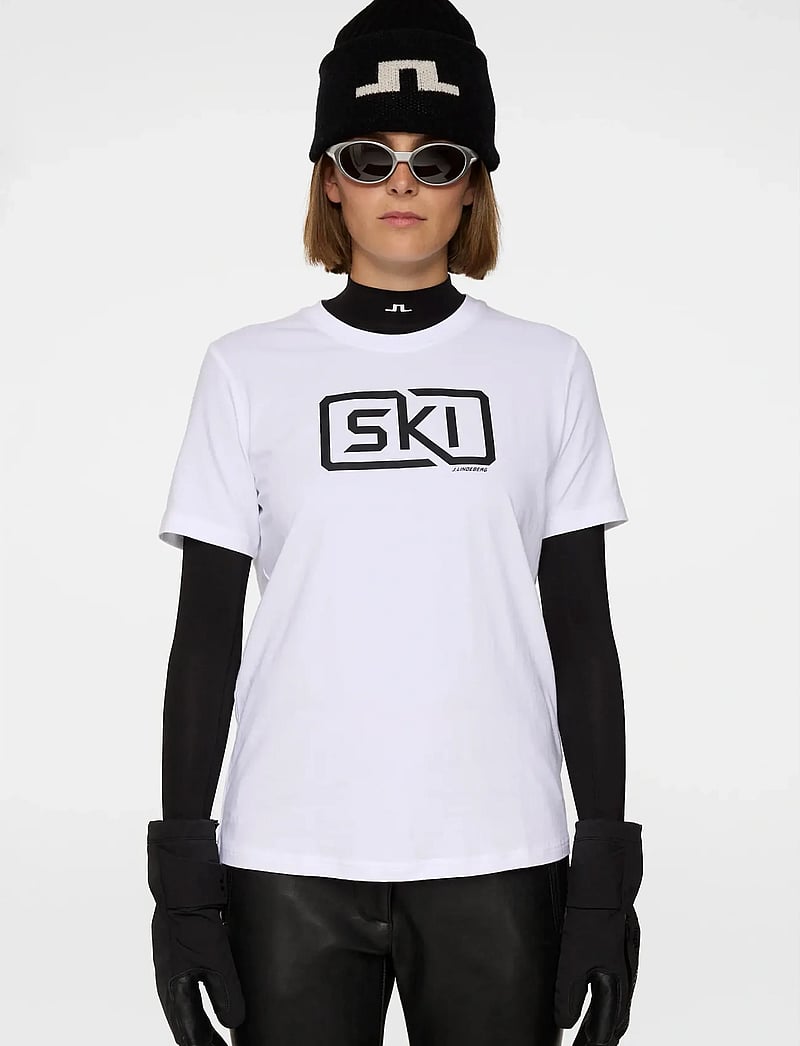 J. Lindeberg - Malia T-shirt - t-shirts - white - 0