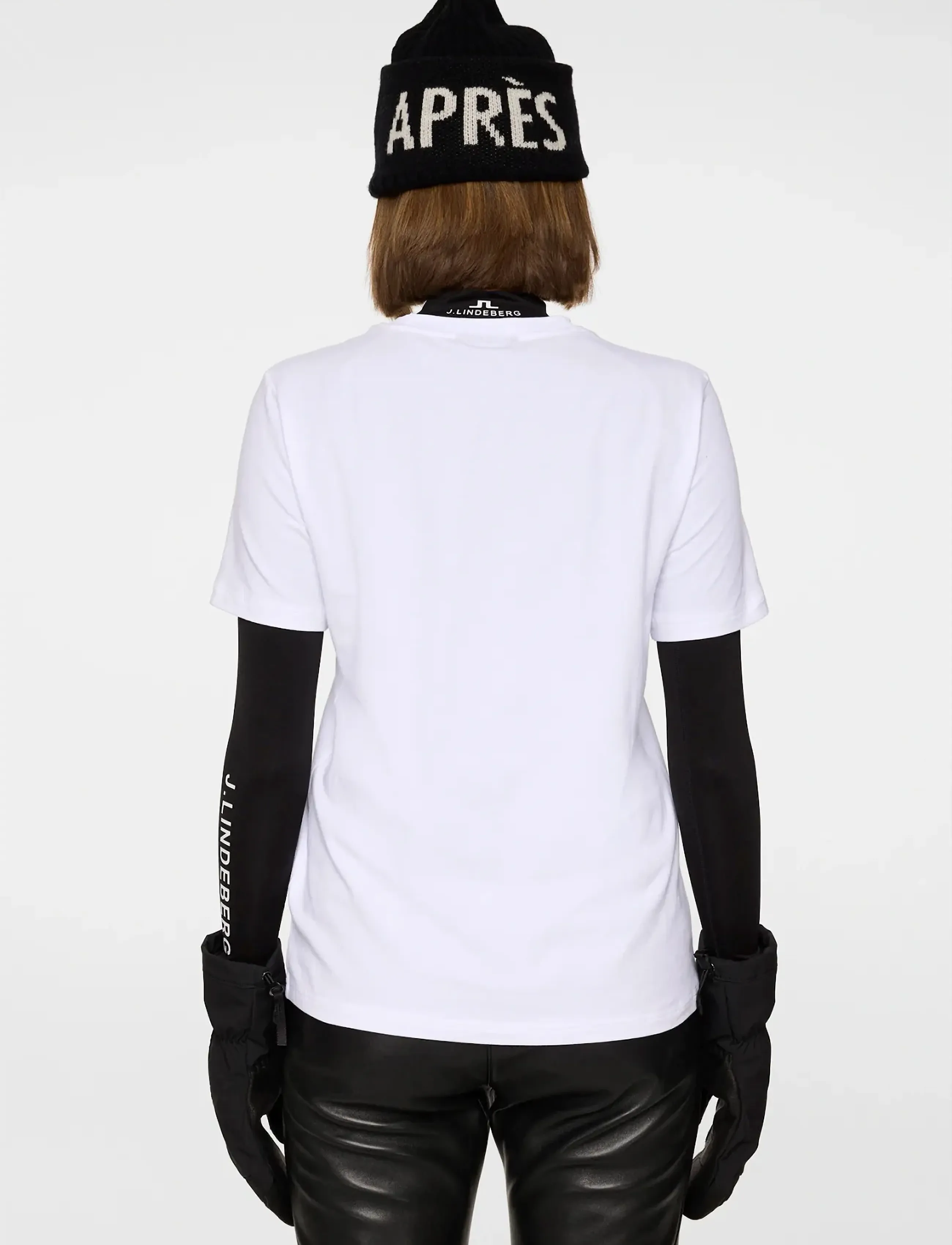 J. Lindeberg - Malia T-shirt - palaidinės ir marškinėliai - white - 3