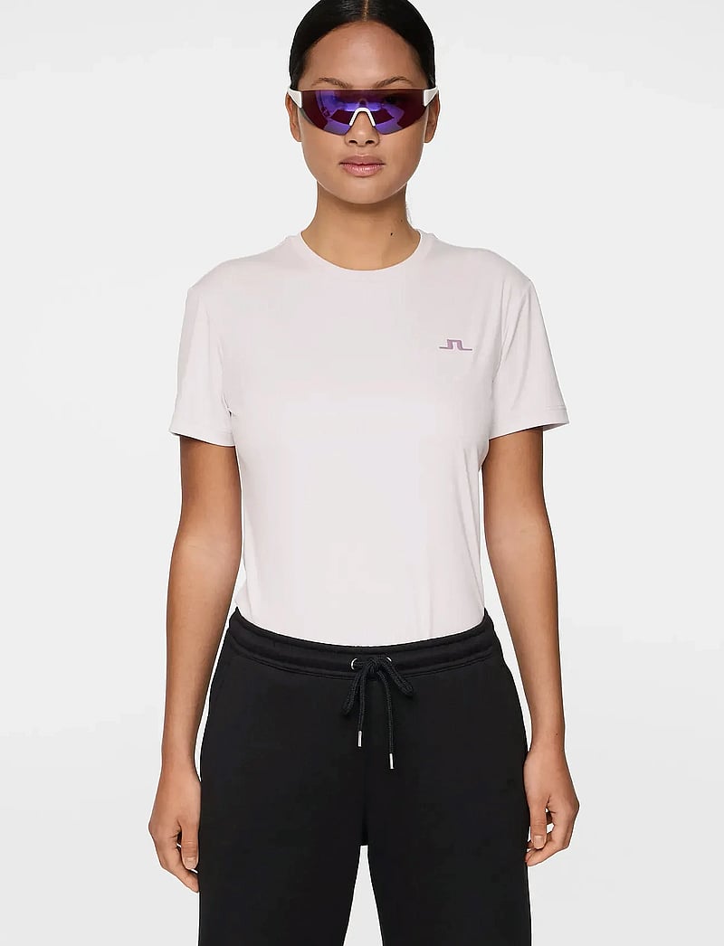 J. Lindeberg - Ada T-shirt - t-shirts - grey lilac - 0