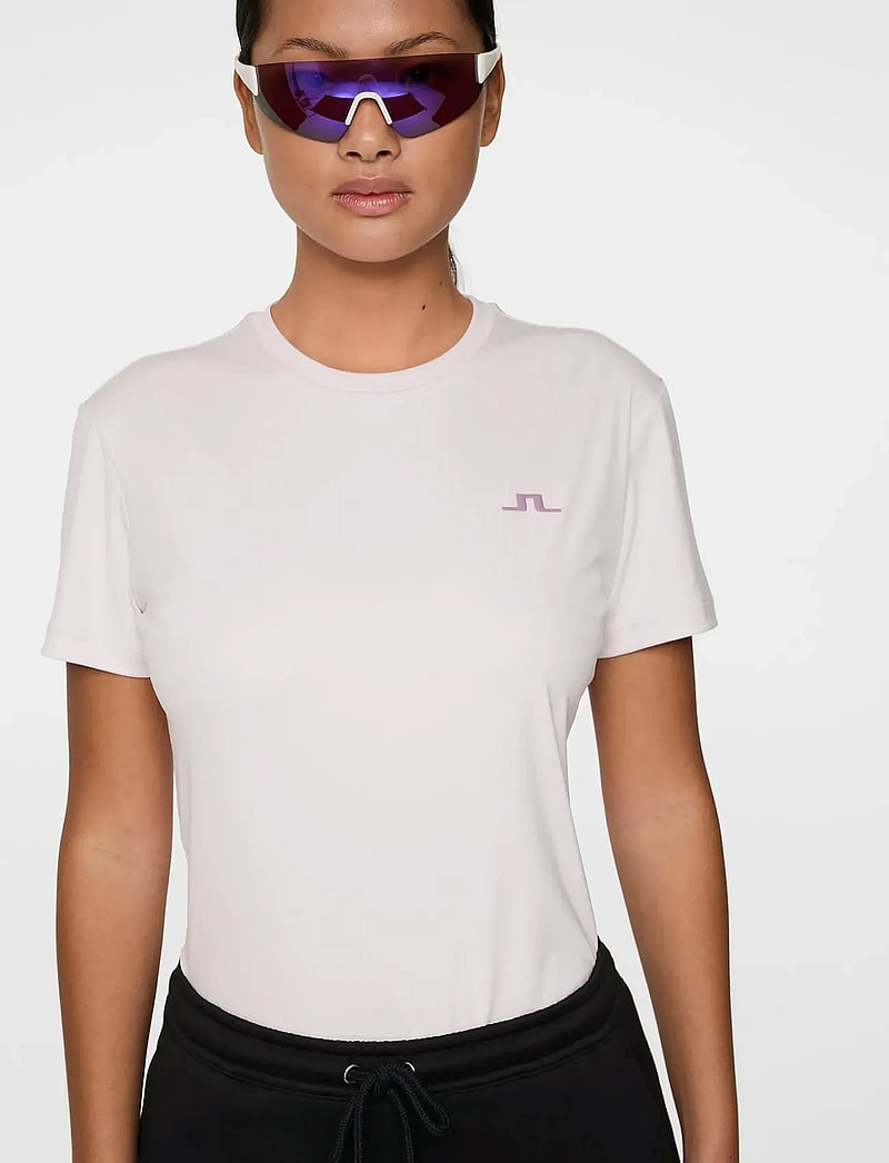 J. Lindeberg - Ada T-shirt - t-shirts - grey lilac - 5