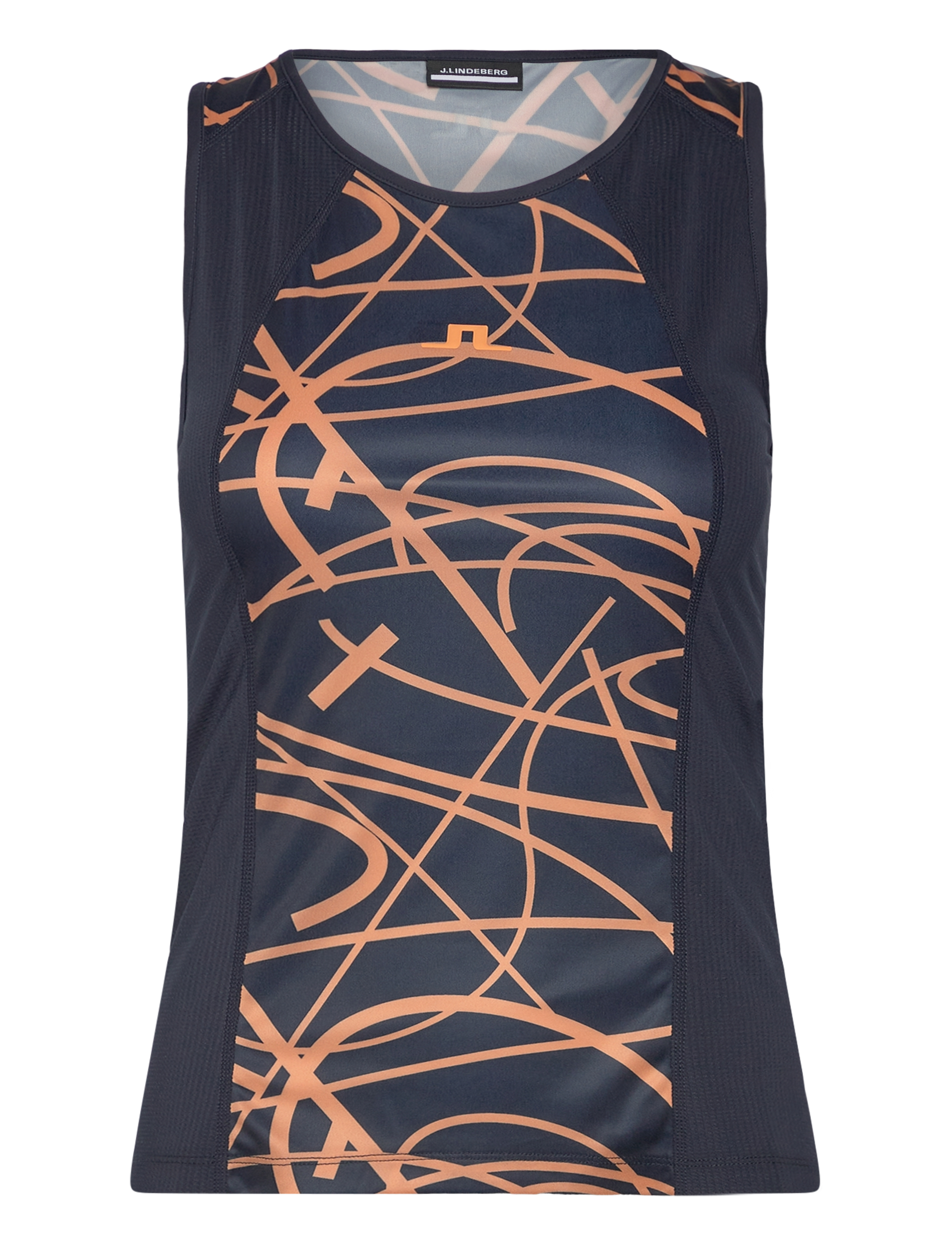 COURT SWIRL NAVY MOCK M