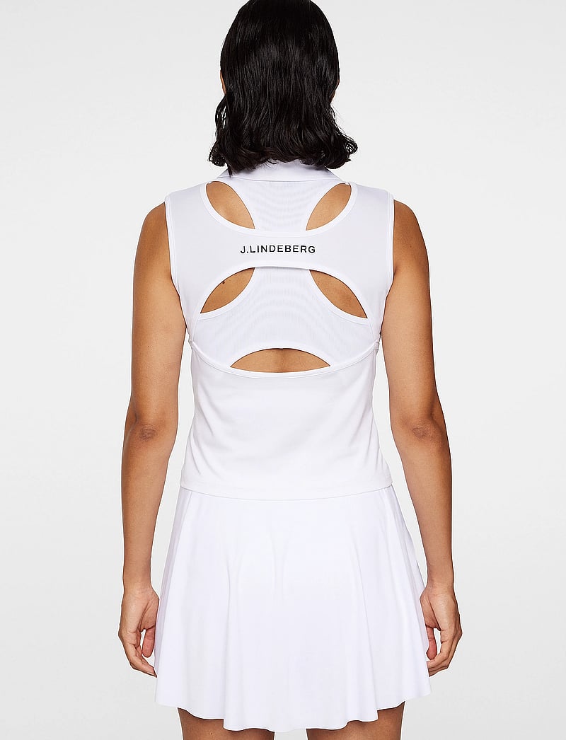 J. Lindeberg - Lindy Top - toppar & t-shirts - white - 3