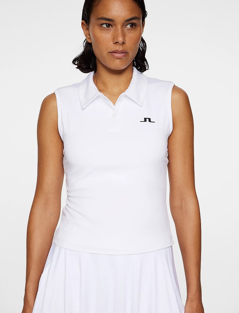 J. Lindeberg - Lindy Top - toppar & t-shirts - white - 5