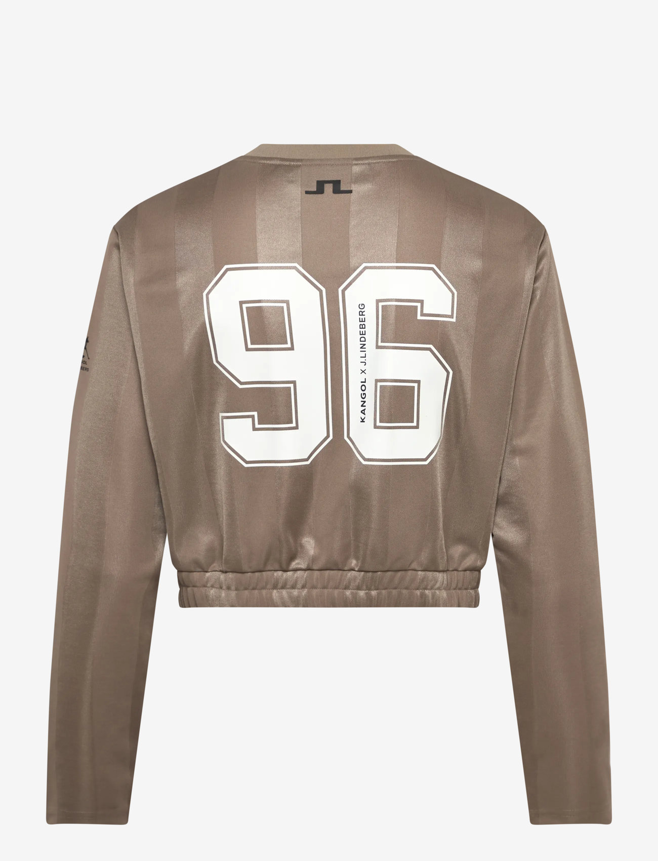 J. Lindeberg - Fiona Football Jersey - alussärgid ja t-särgid - vintage khaki - 2