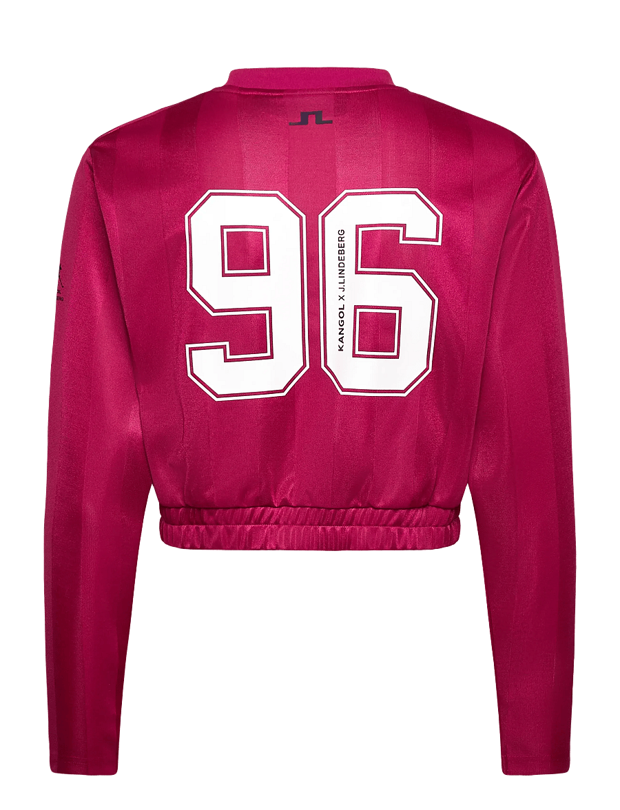 J. Lindeberg - Fiona Football Jersey - langærmede t-shirts - vivacious - 2