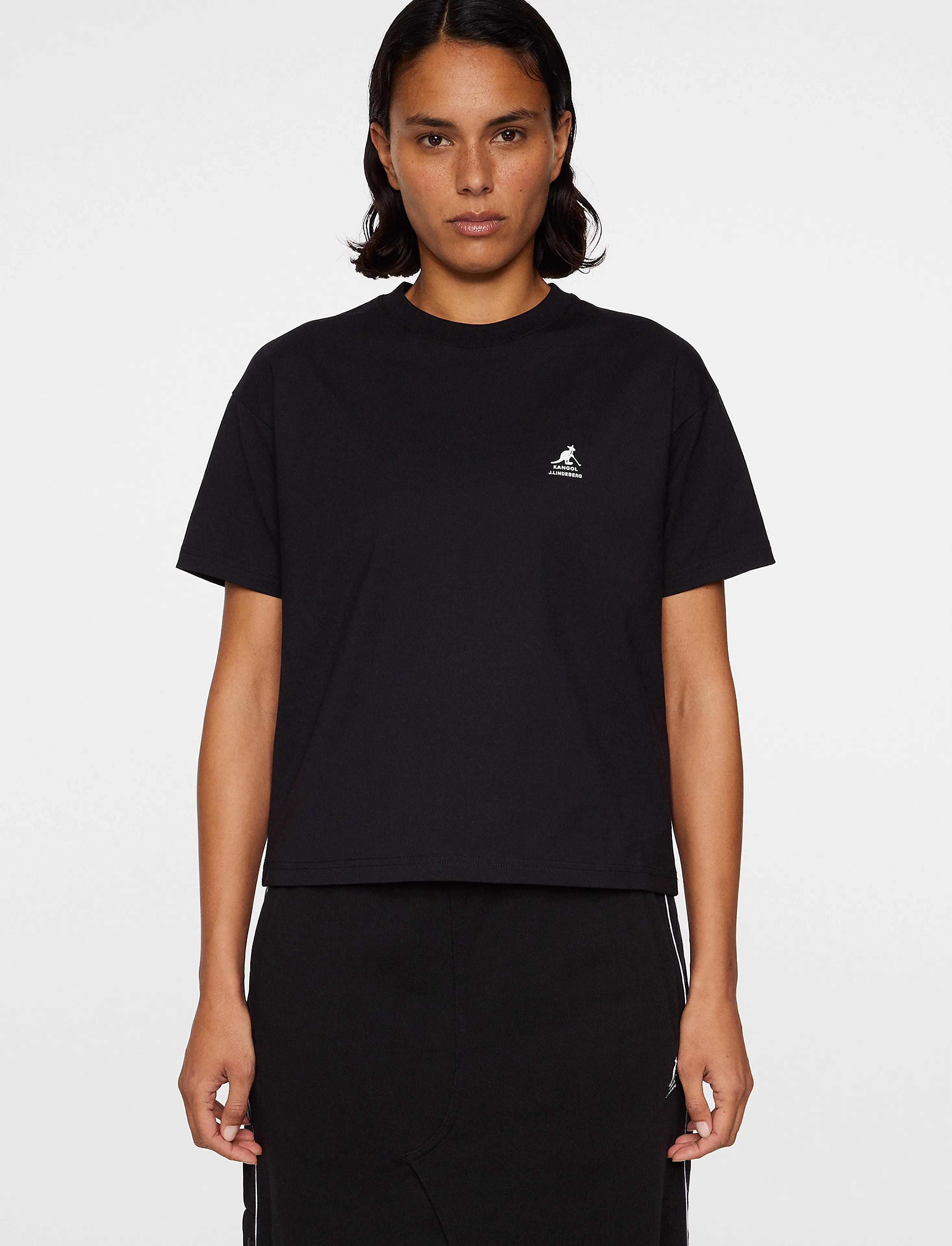 J. Lindeberg Lina T-Shirt, S, Black, Sports Overdele & T-shirts > Sport T-shirts, Dame