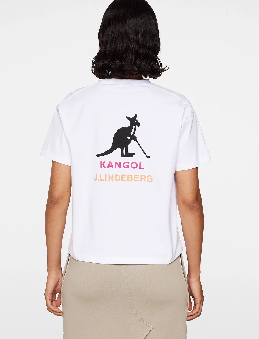 J. Lindeberg - Lina T-shirt - alussärgid ja t-särgid - white - 3