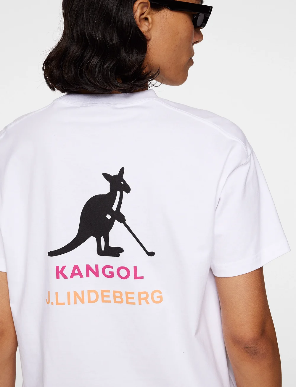 J. Lindeberg - Lina T-shirt - alussärgid ja t-särgid - white - 5