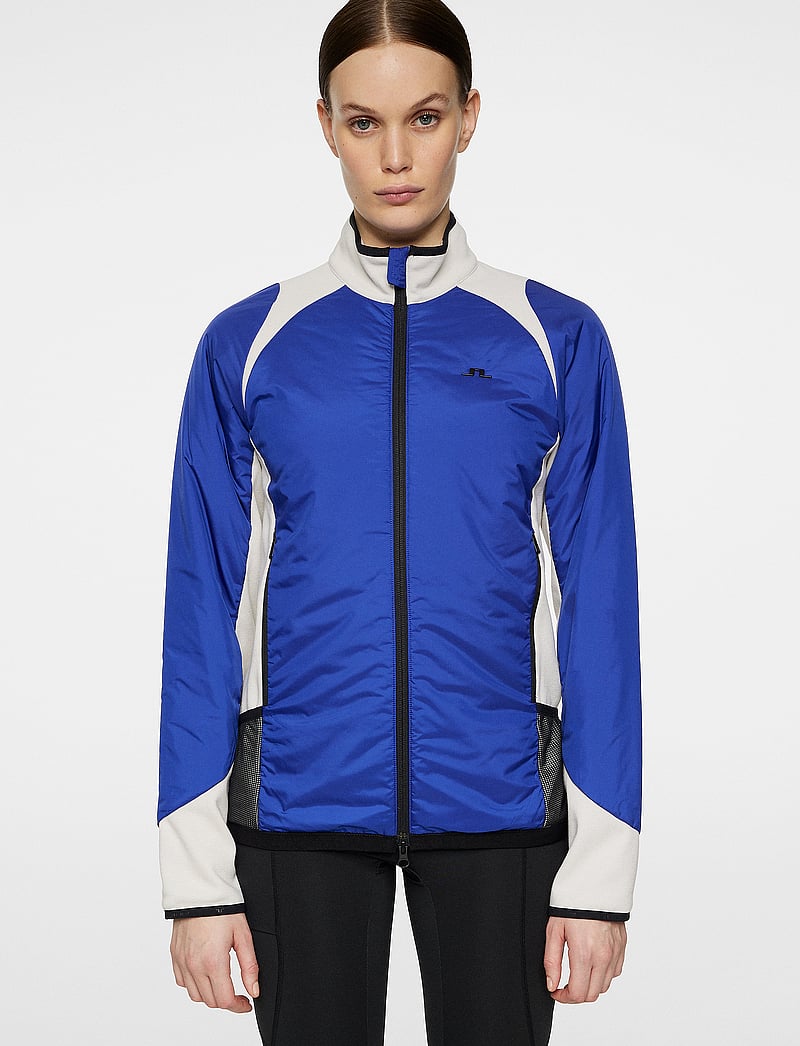 J. Lindeberg - Sanaa Hybrid Jacket - friluftsjackor - moonbeam melange - 0