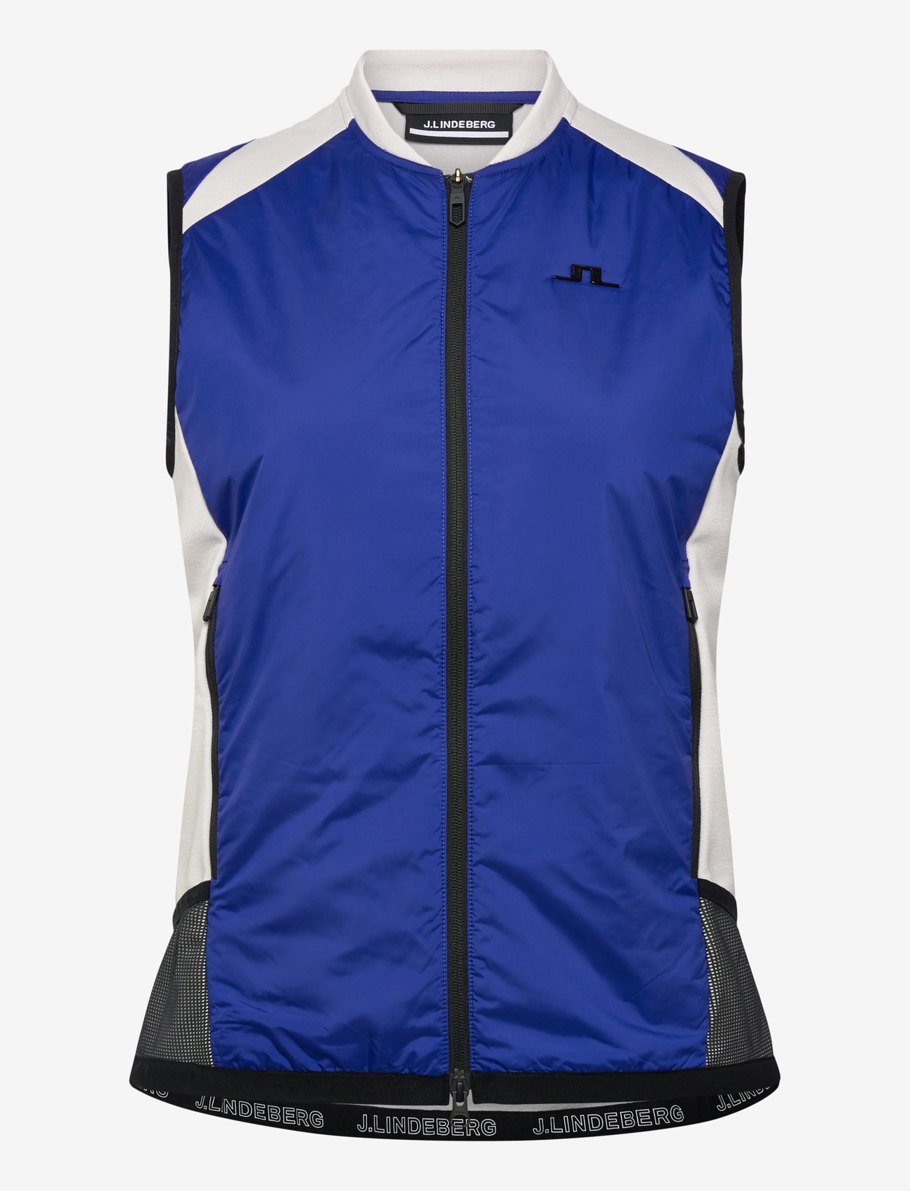 J. Lindeberg - Sanaa Hybrid Vest - ytterkläder - moonbeam melange - 0