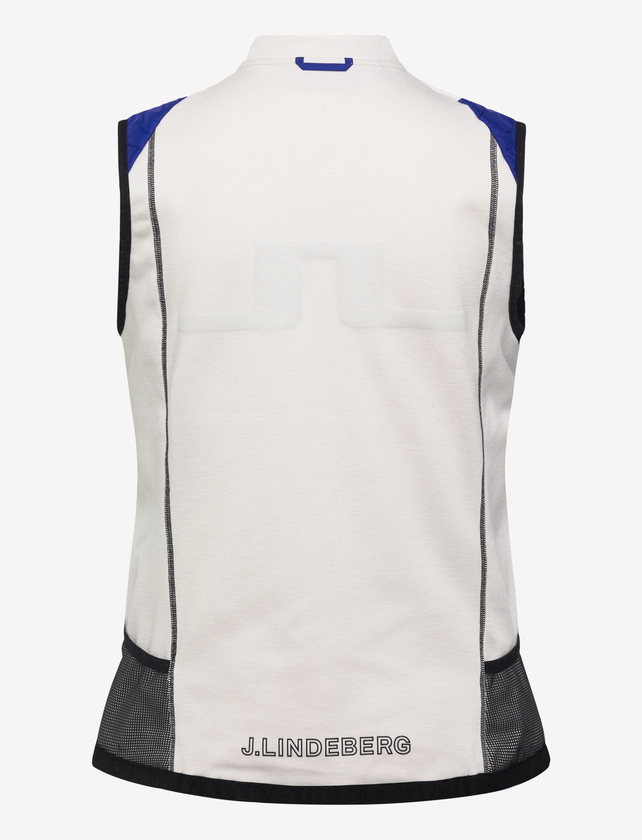 J. Lindeberg - Sanaa Hybrid Vest - ytterkläder - moonbeam melange - 1