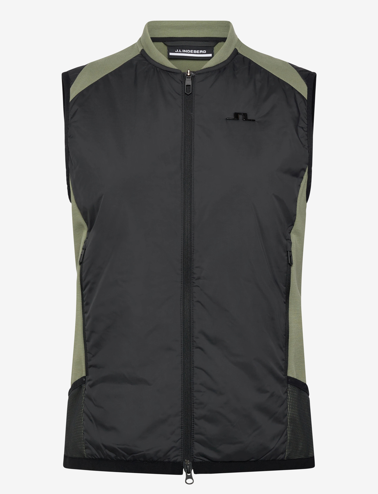 J. Lindeberg - Sanaa Hybrid Vest - Õueriided - oil green - 0