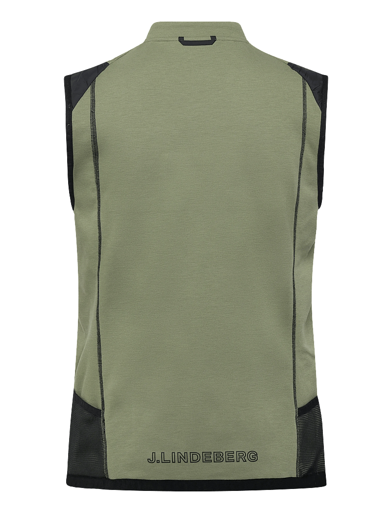 J. Lindeberg - Sanaa Hybrid Vest - Õueriided - oil green - 1