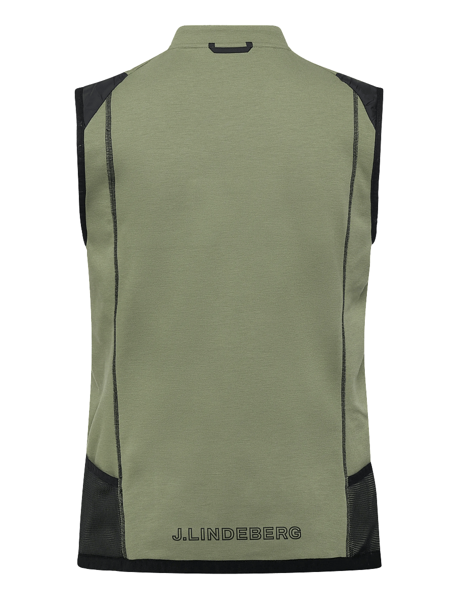 J. Lindeberg - Sanaa Hybrid Vest - overtøj - oil green - 1
