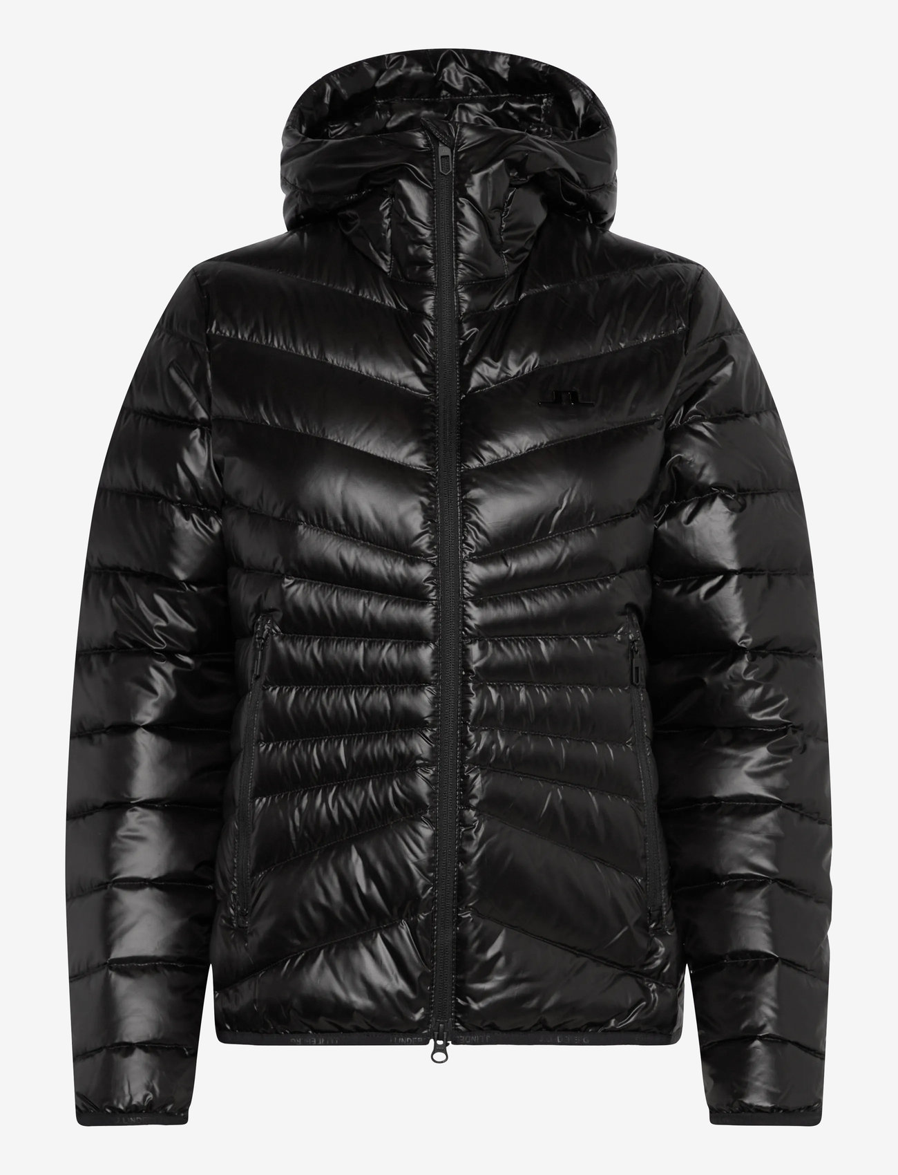 J. Lindeberg - Lara Light Down Hood - léttir jakkar - black - 1