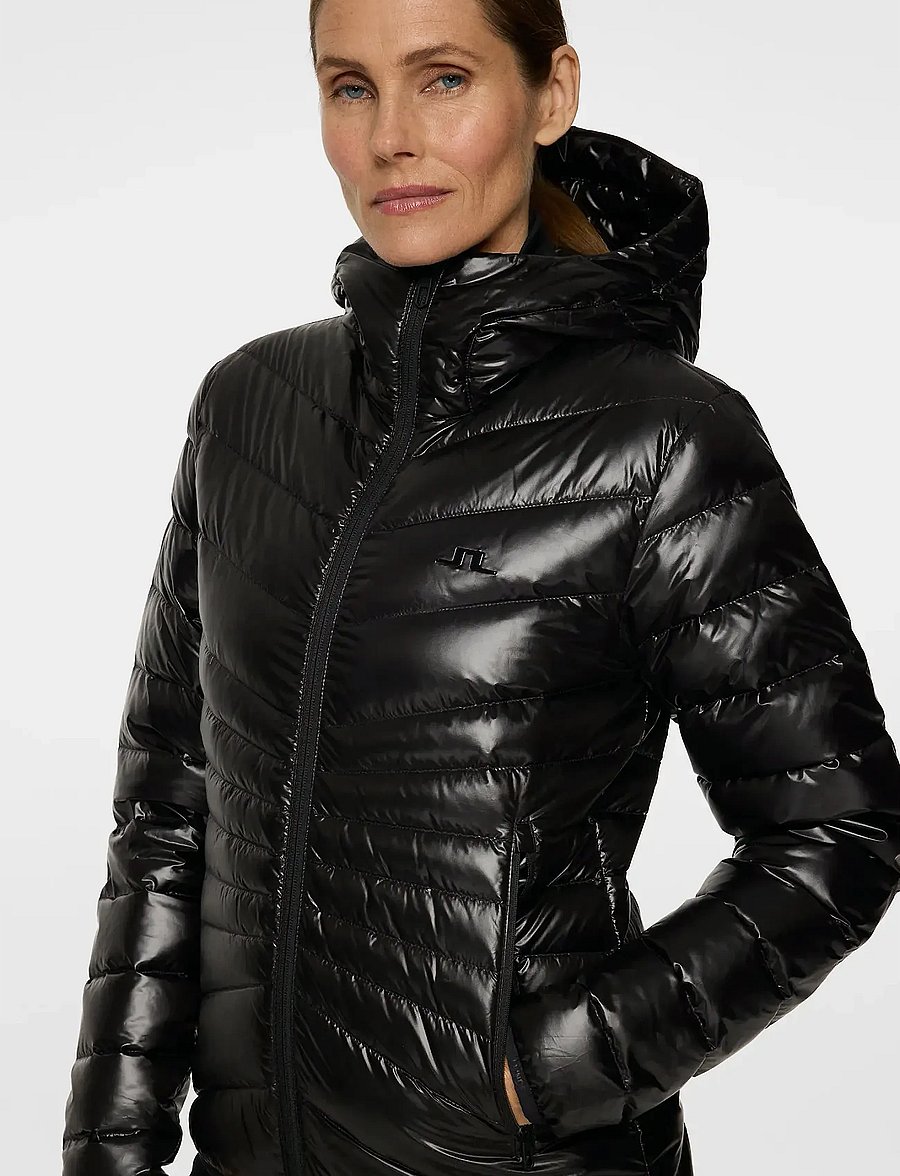 J. Lindeberg - Lara Light Down Hood - winterjacken - black - 5