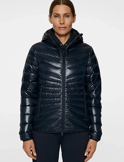 J. Lindeberg Lara Light Down Hood - Sulejoped - JL NAVY / navy