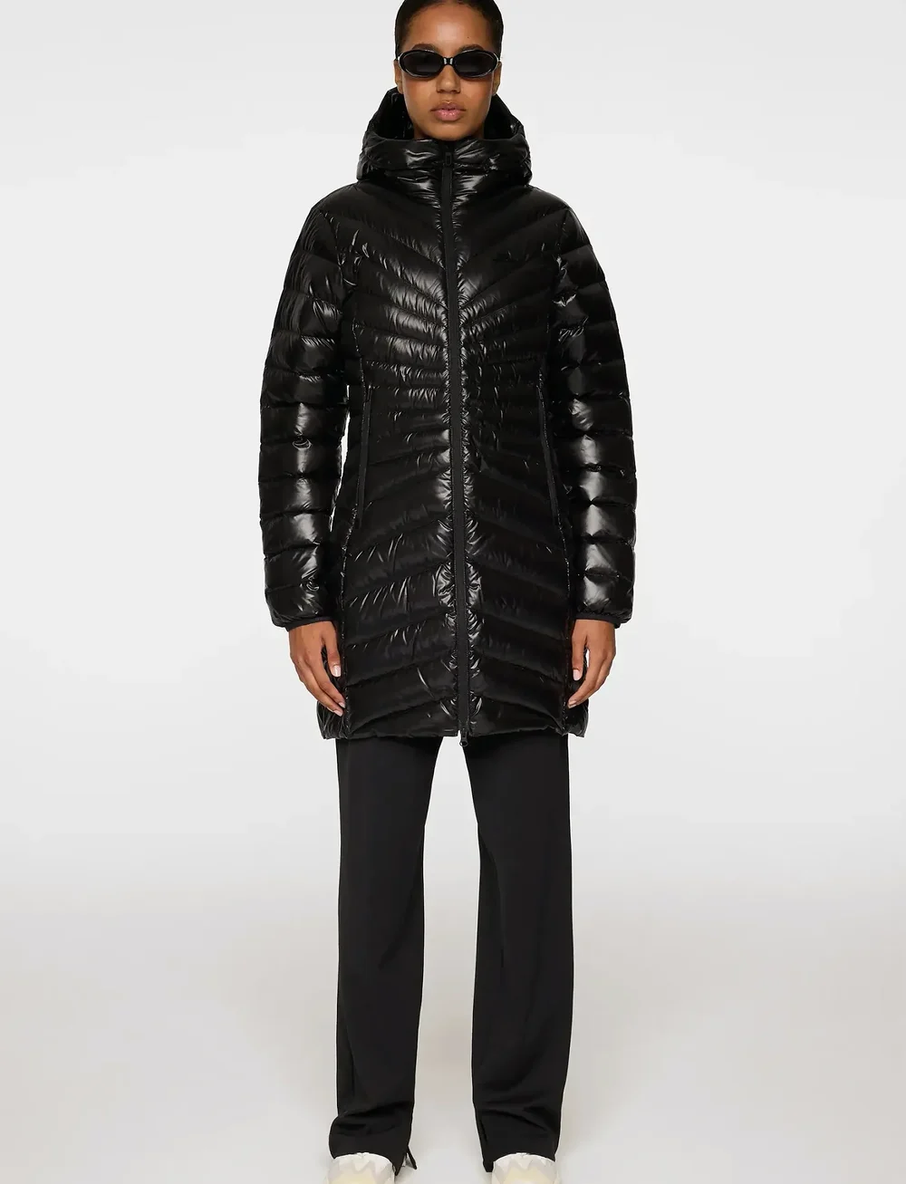 J. Lindeberg - Lara Light Down Parka - parkad - black - 4