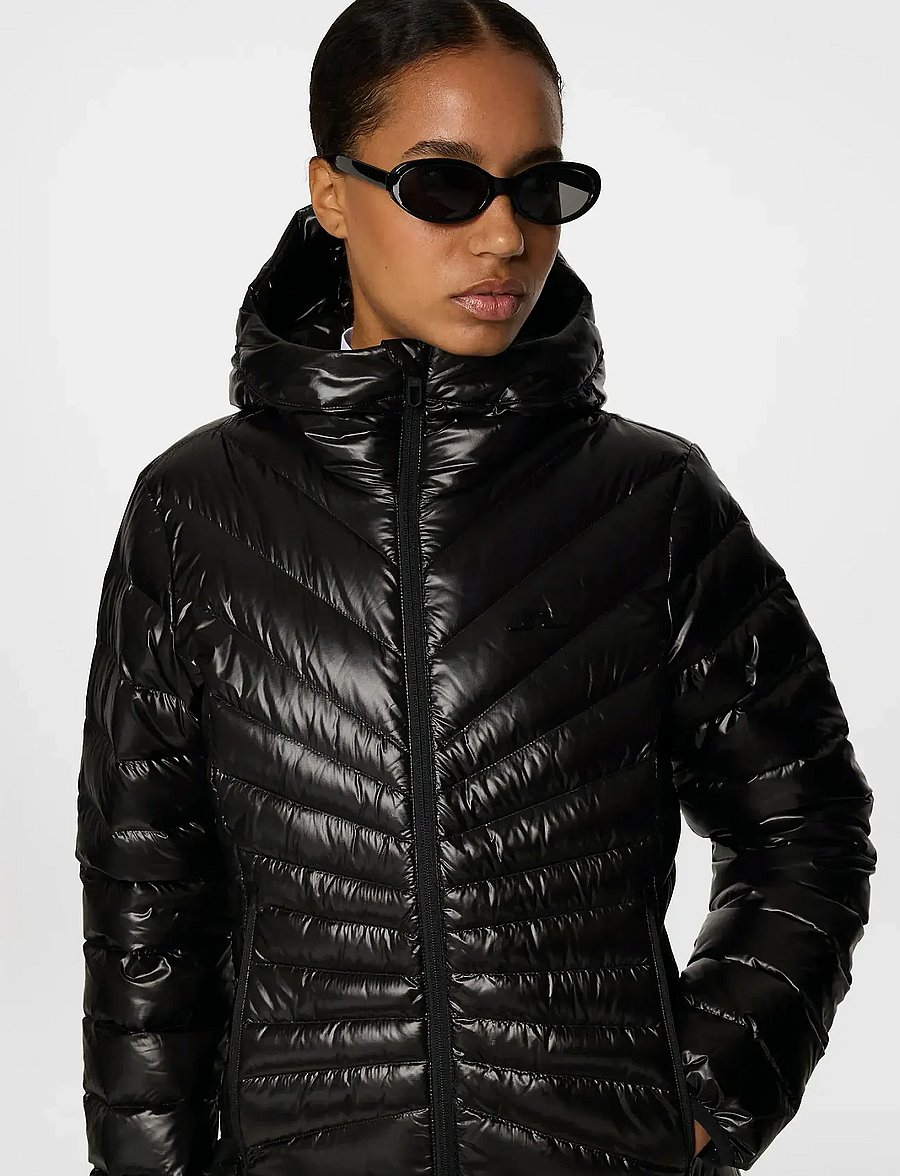 J. Lindeberg - Lara Light Down Parka - parkad - black - 5