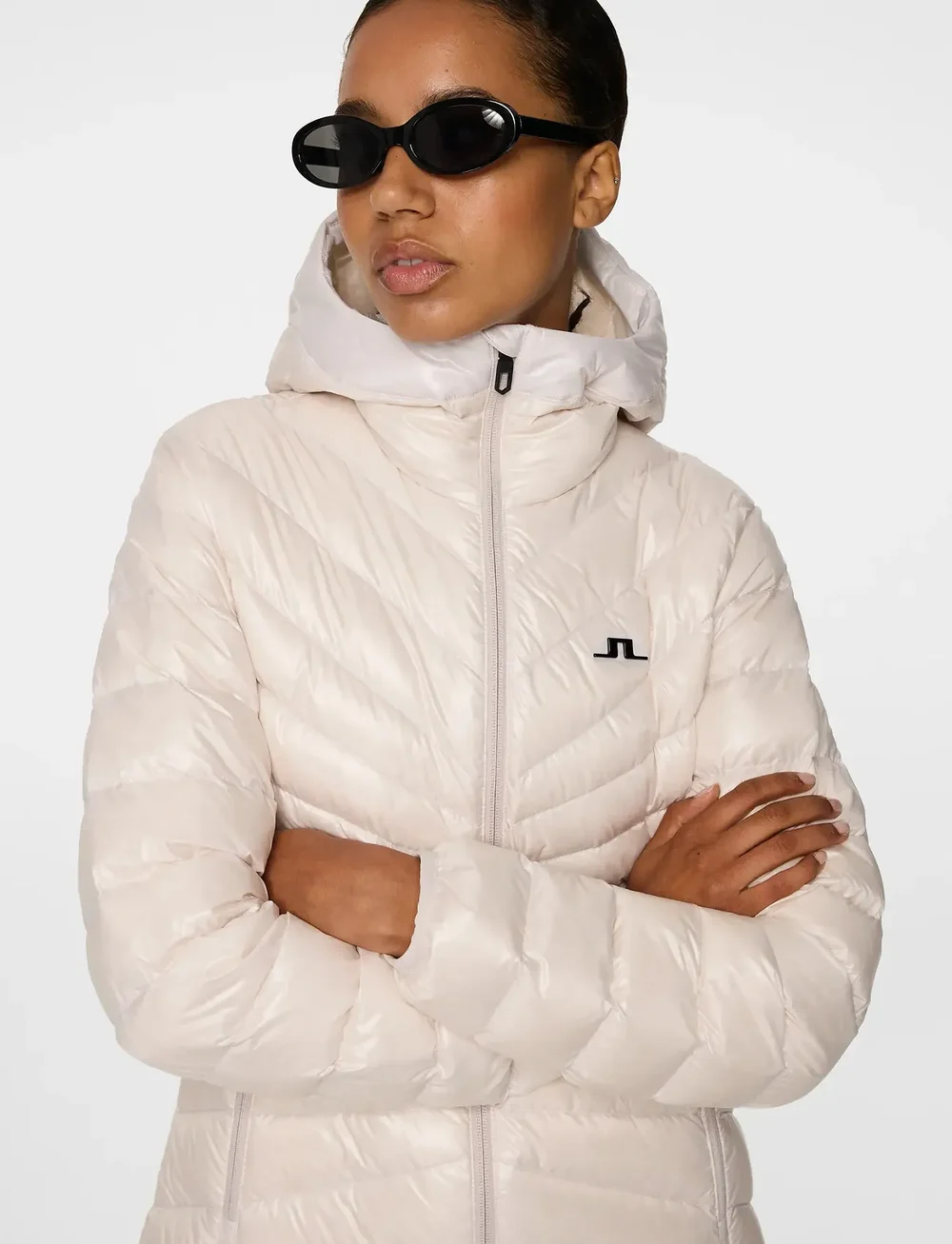 J. Lindeberg - Lara Light Down Parka - parkas - grey lilac - 5