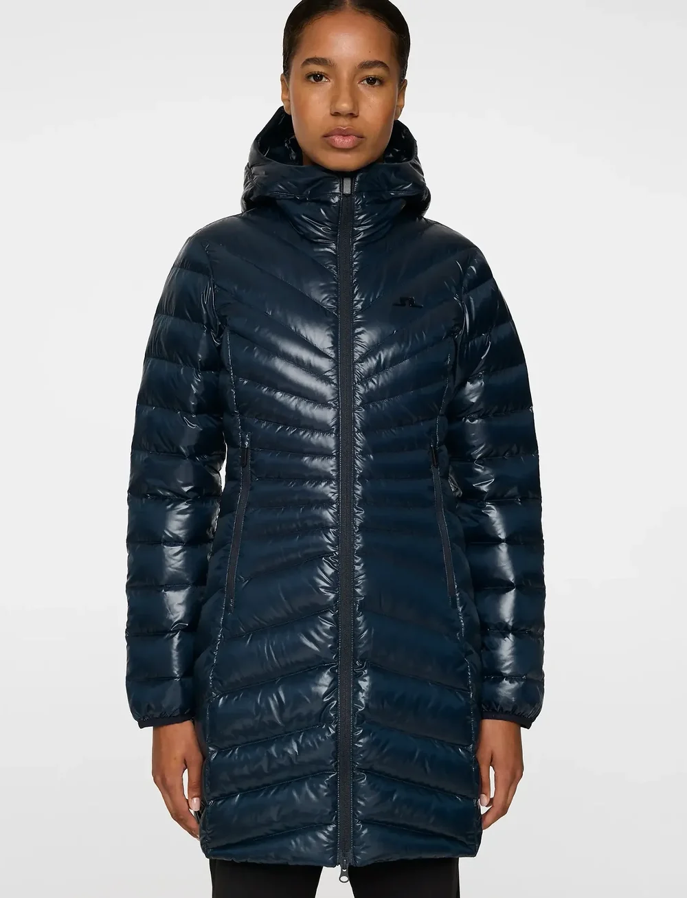 J. Lindeberg - Lara Light Down Parka - parkas - jl navy - 0