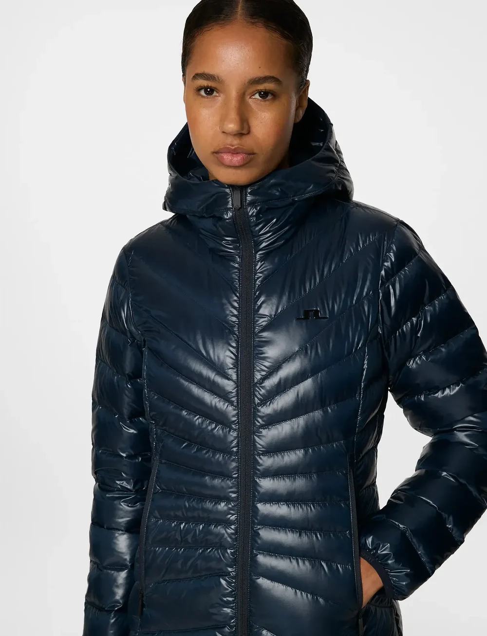 J. Lindeberg - Lara Light Down Parka - parkas - jl navy - 5