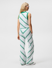 J. Lindeberg - Emmie Knitted Pant - green bias stripe - 2