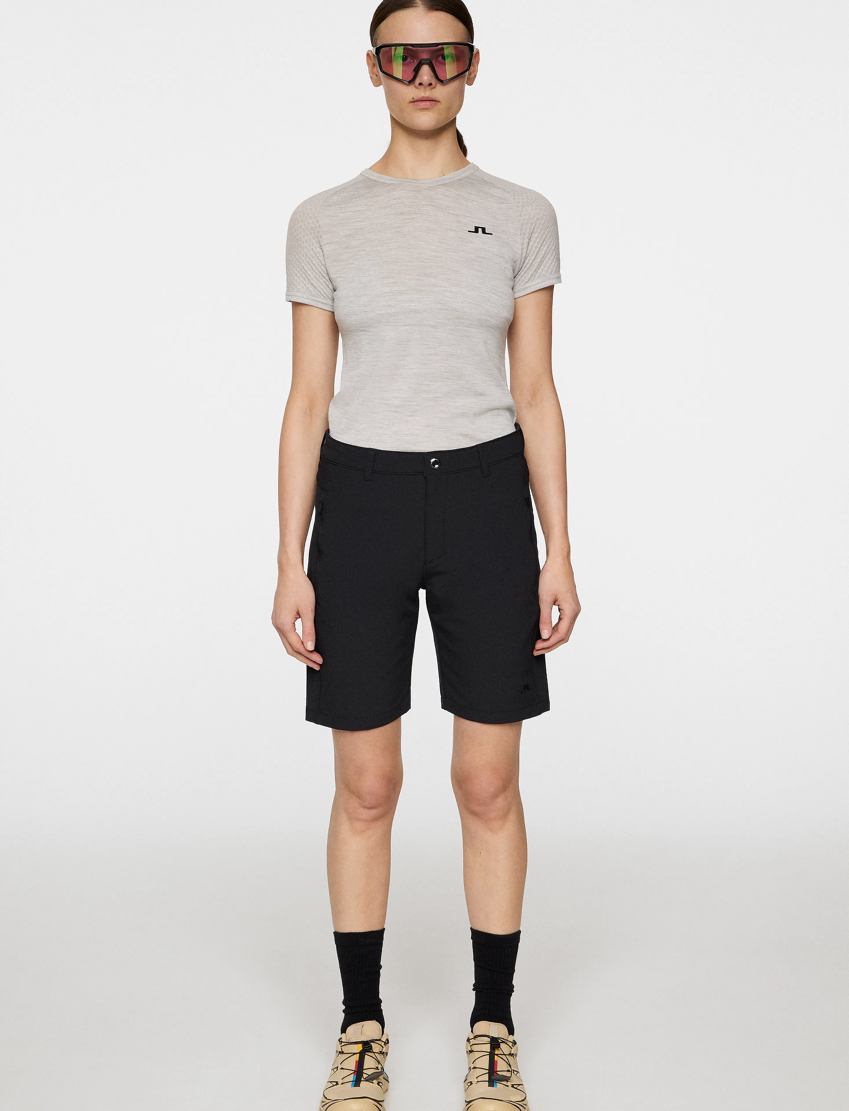 J. Lindeberg - Angie Shorts - outdoorshorts - black - 4
