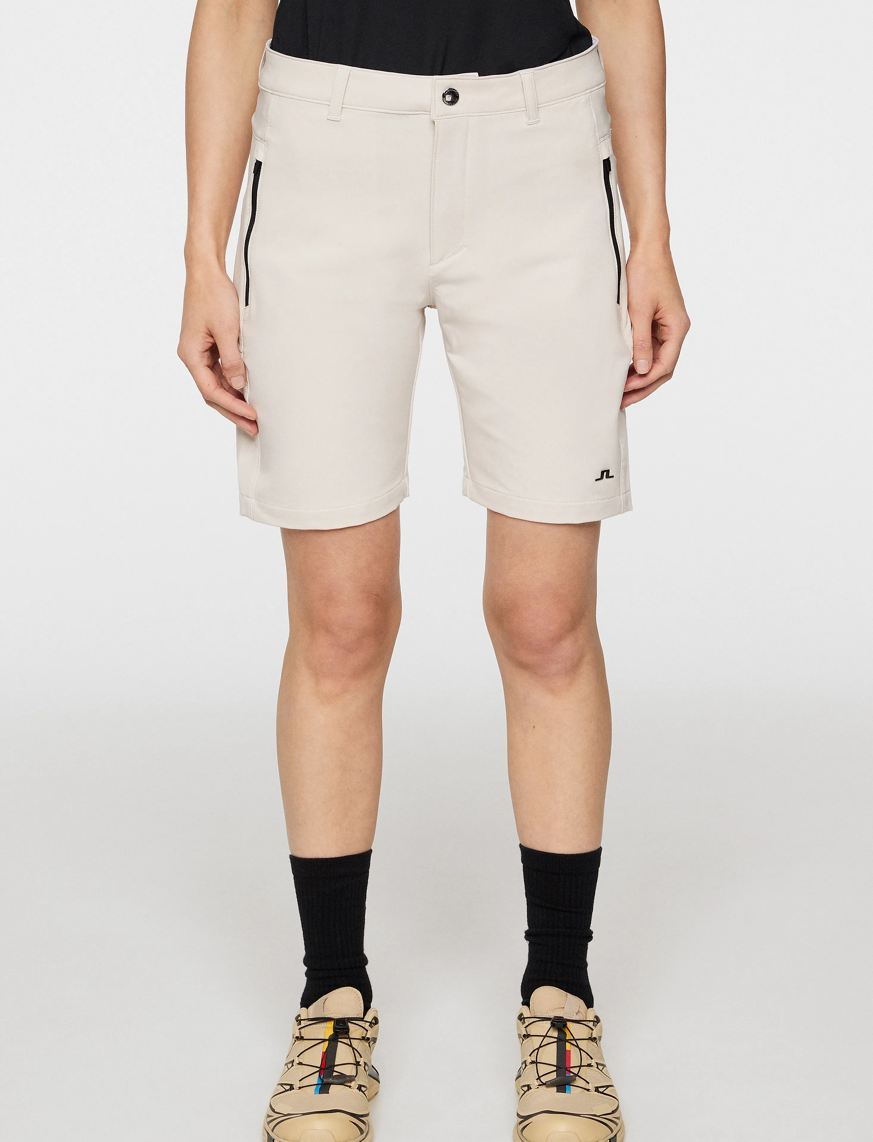 J. Lindeberg Angie Shorts, 29, Sport Beige - Outdoor Frauen