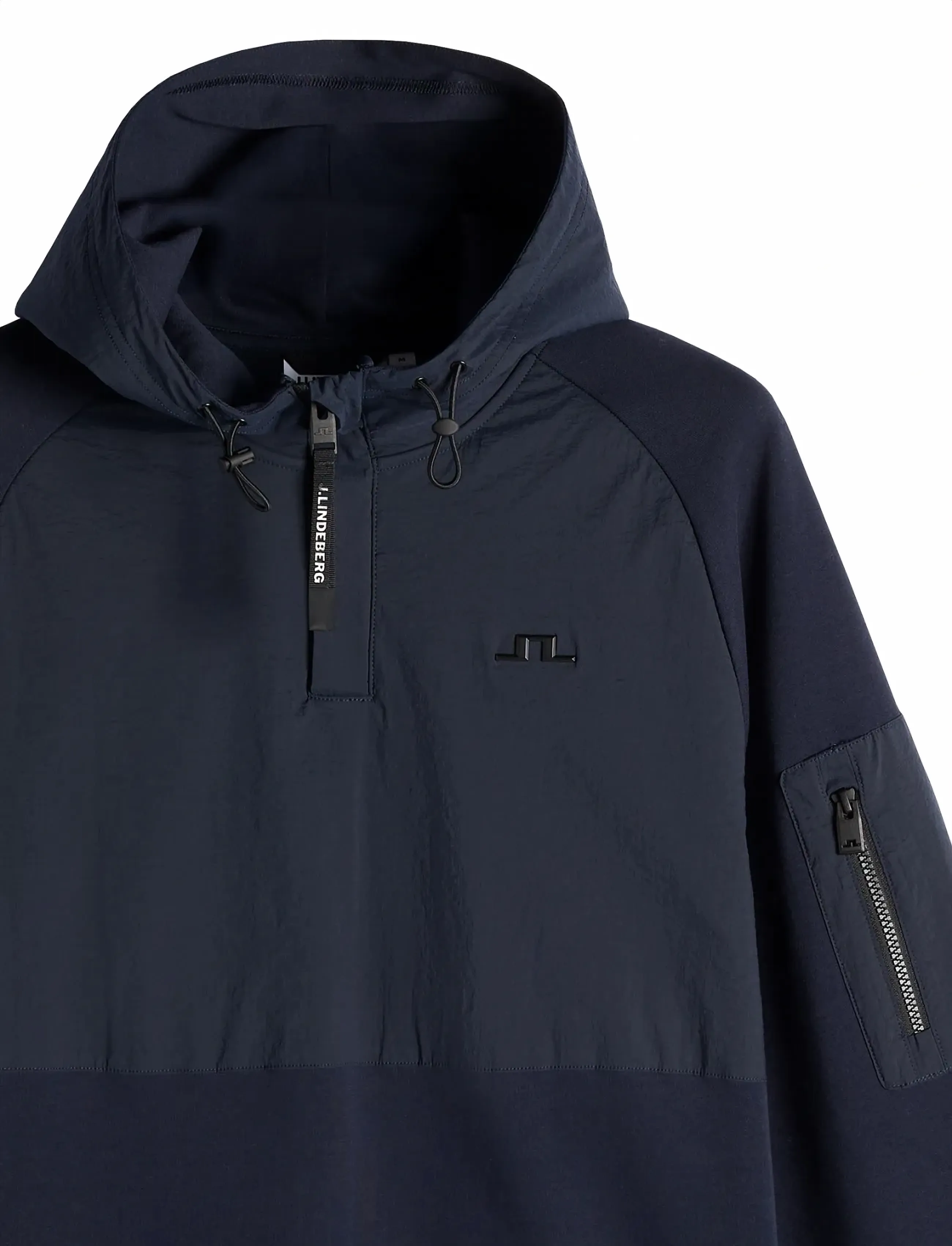 J. Lindeberg - Mijo Hybrid Hoodie - golf-jacken - jl navy - 5