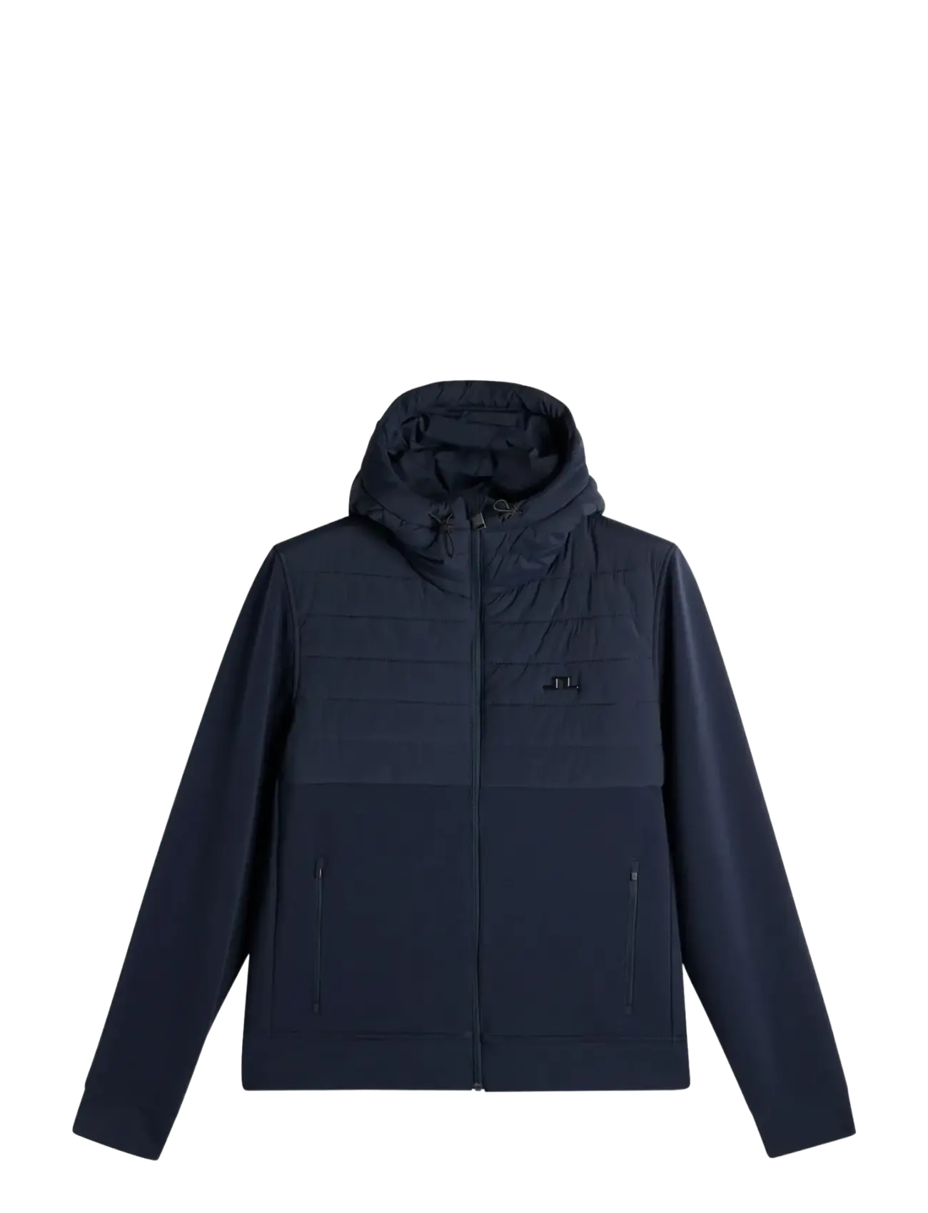 J. Lindeberg Gage Hybrid Hood Jacket - Hybrid jackets  - JL NAVY / navy