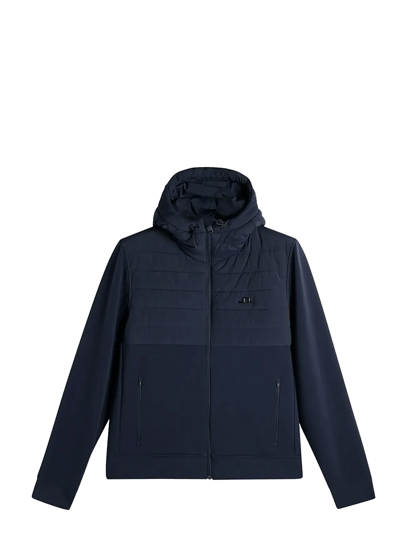 J. Lindeberg - Gage Hybrid Hood Jacket - hybridjakker - jl navy - 1
