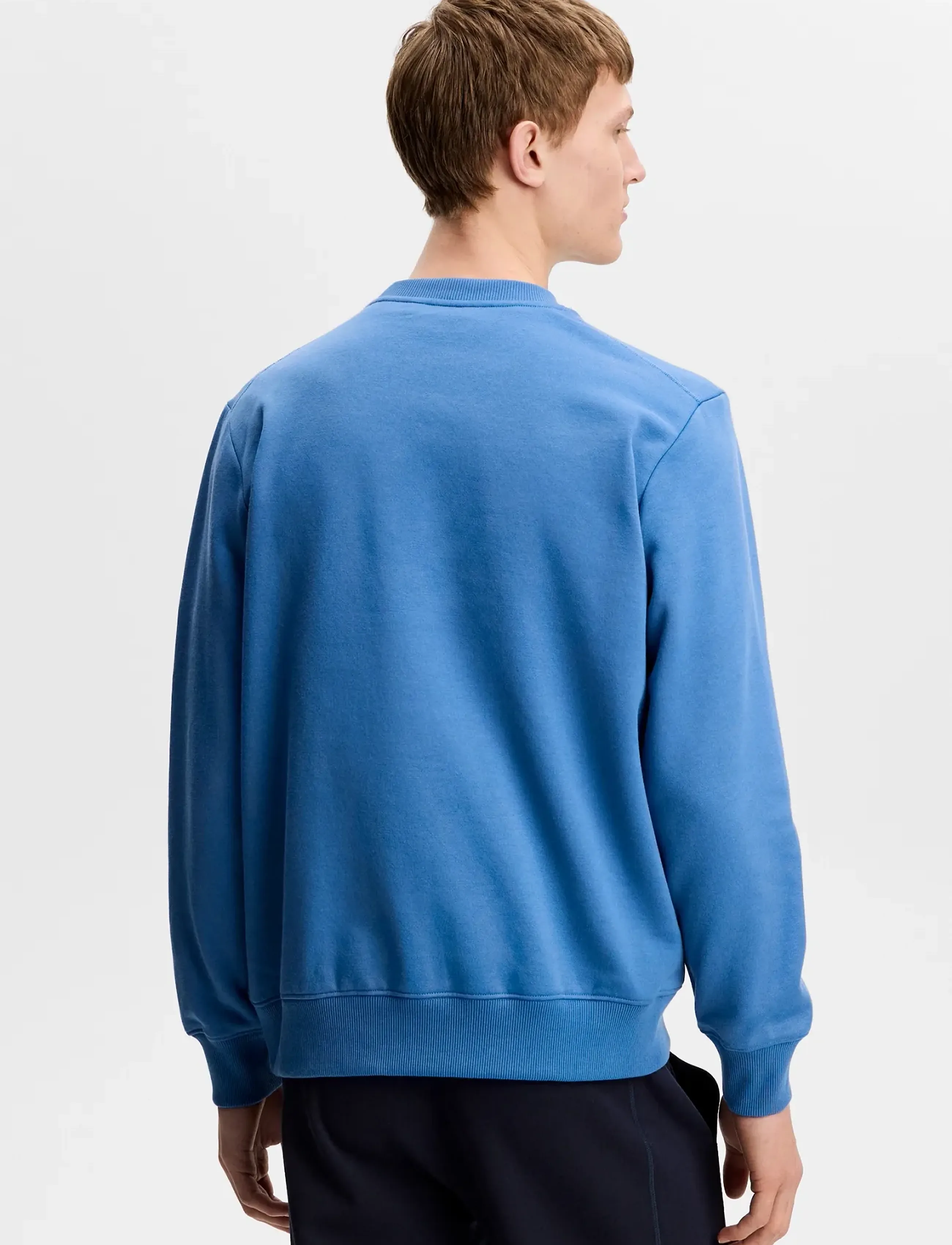 J. Lindeberg - Alpha Crew Neck - clothing - federal blue - 2