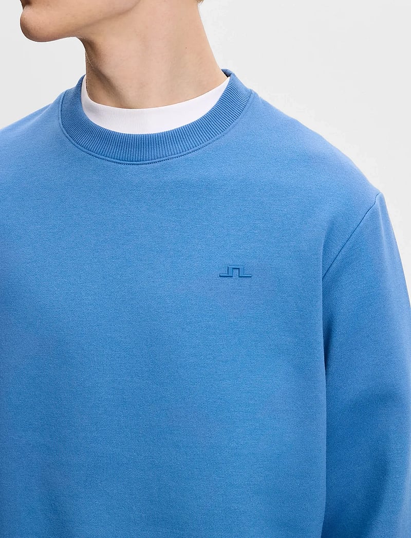 J. Lindeberg - Alpha Crew Neck - kleidung - federal blue - 4