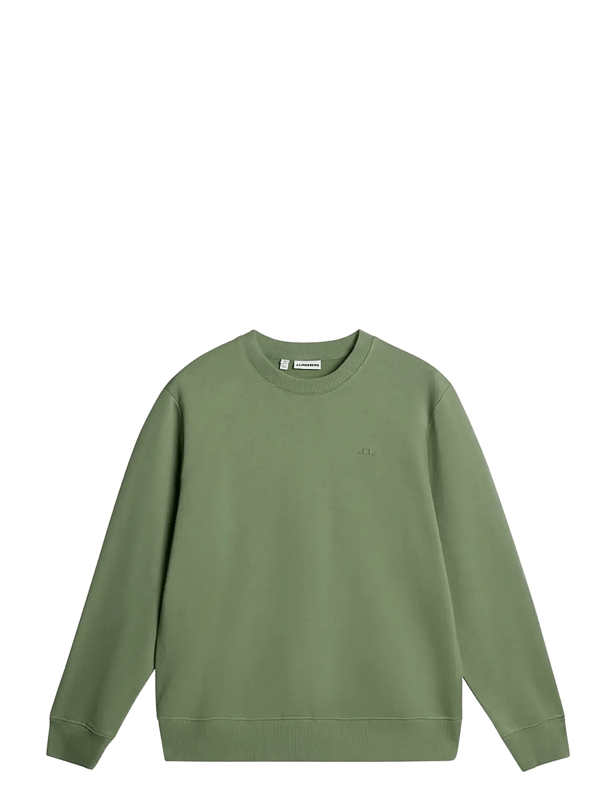 J. Lindeberg - Alpha Crew Neck - kleidung - hedge green - 1