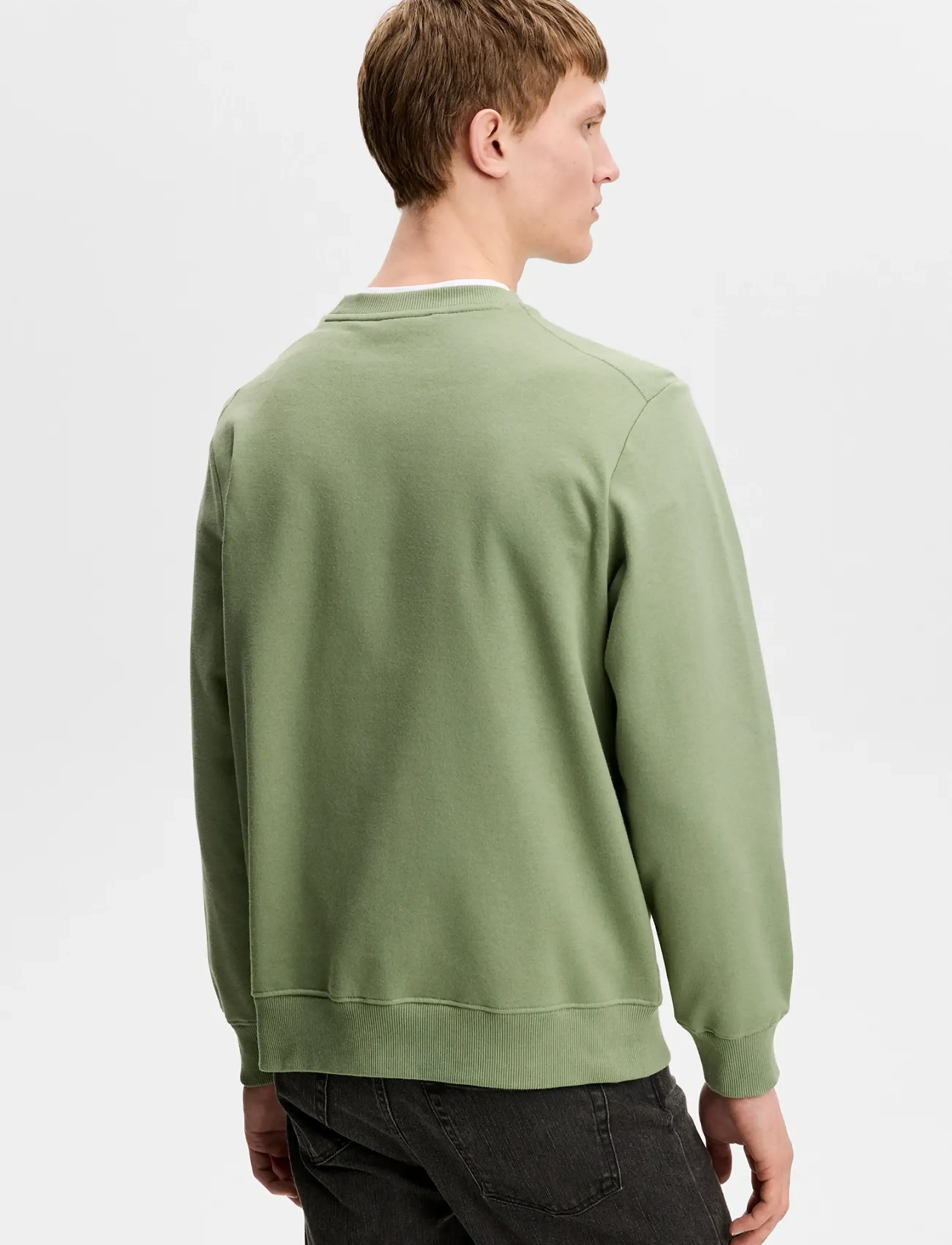 J. Lindeberg - Alpha Crew Neck - kleidung - hedge green - 2